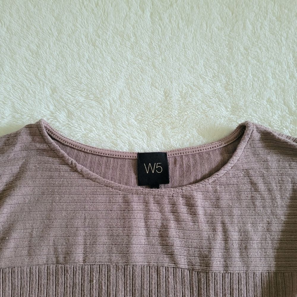 W5🖐️ by Anthropologie Ribbed Tie🎀 Bottom T - Picture 3 of 14